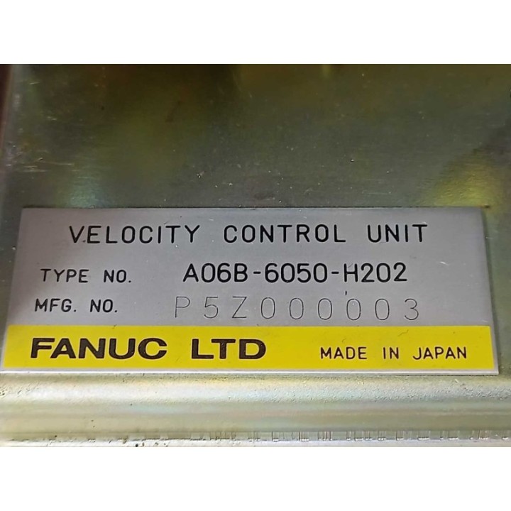 Fanuc A06B-6050-H202