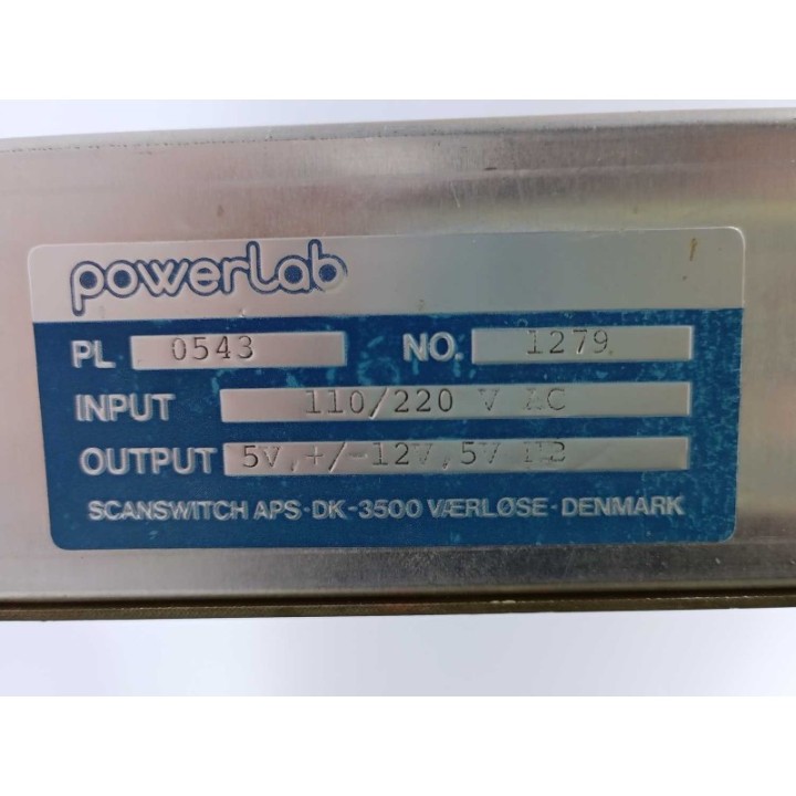 Scanswitch   Powerlab PL 0543