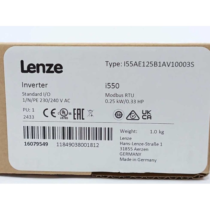 LENZE I55AE125B1AV10003S