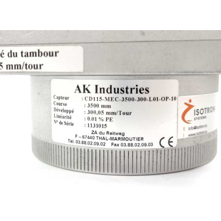 AK Industries CD115-MEC-3500-300-L01-OP-10