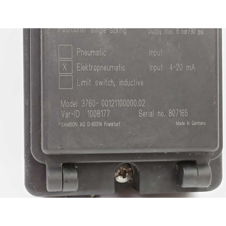 Samson 3760-00121100000.02