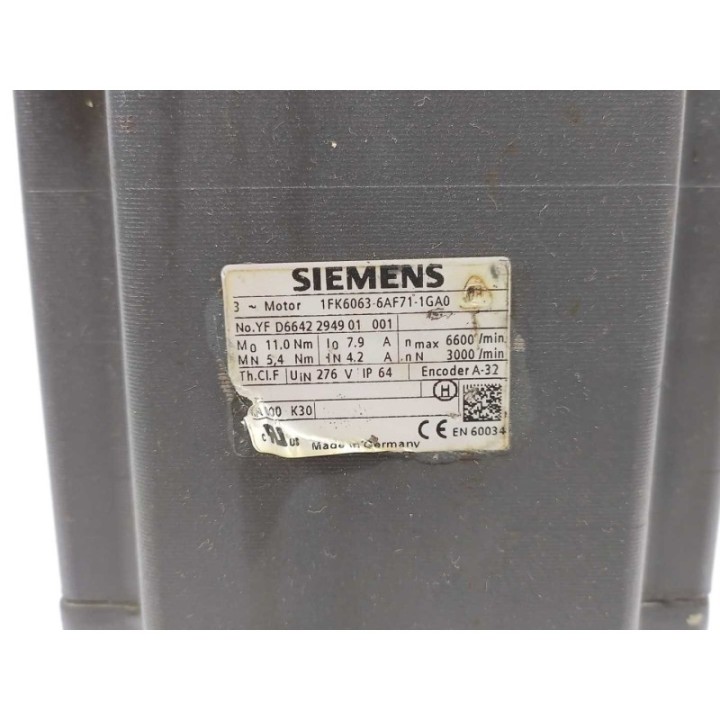 Siemens 1FK6063-6AF71-1GA0
