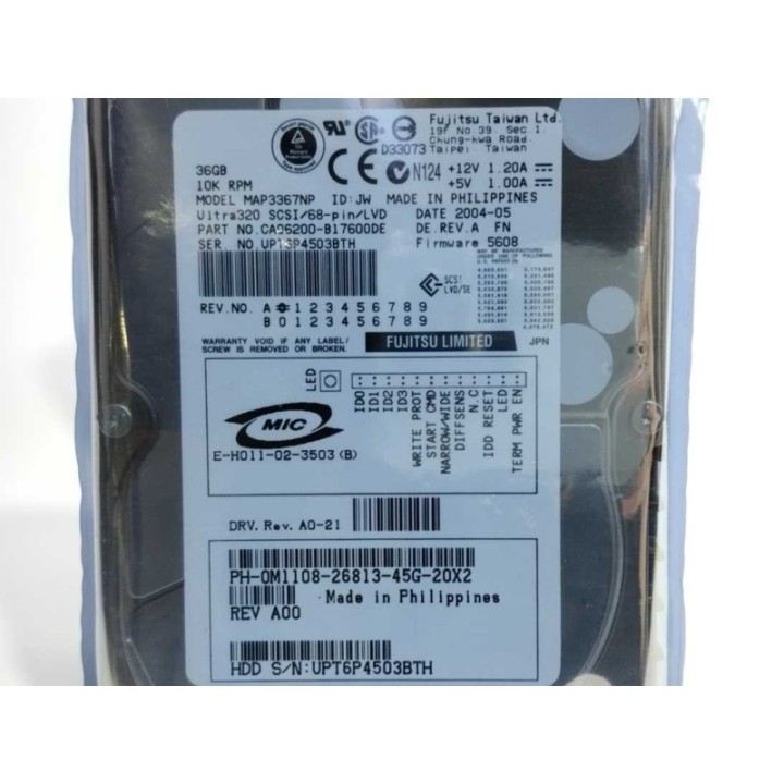 Fujitsu MAP3367NP