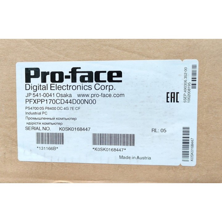 Pro-Face PFXPT170CD44D00N00