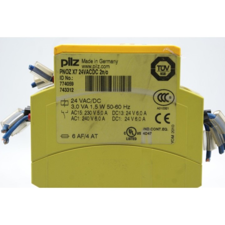 PILZ Pilz 774059 Safety relay PNOZ X7 24VACDC 2n/0