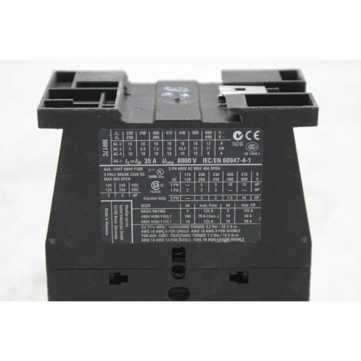 EATON EATON DIL M17-10 XTCE018C10