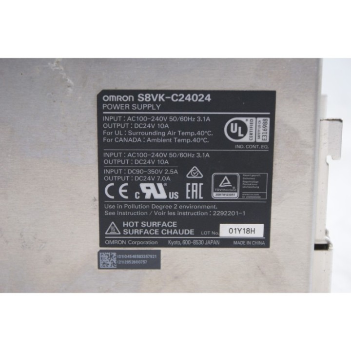 Omron OMRON Power Supply S8VK-C24024