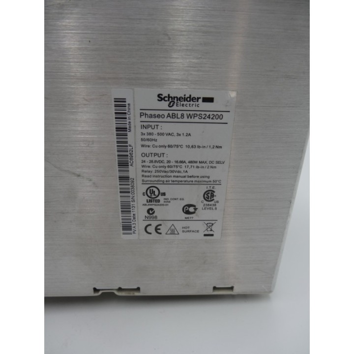 SCHNEIDER ELECTRIC  Schneider Electric ABL8 WPS24200