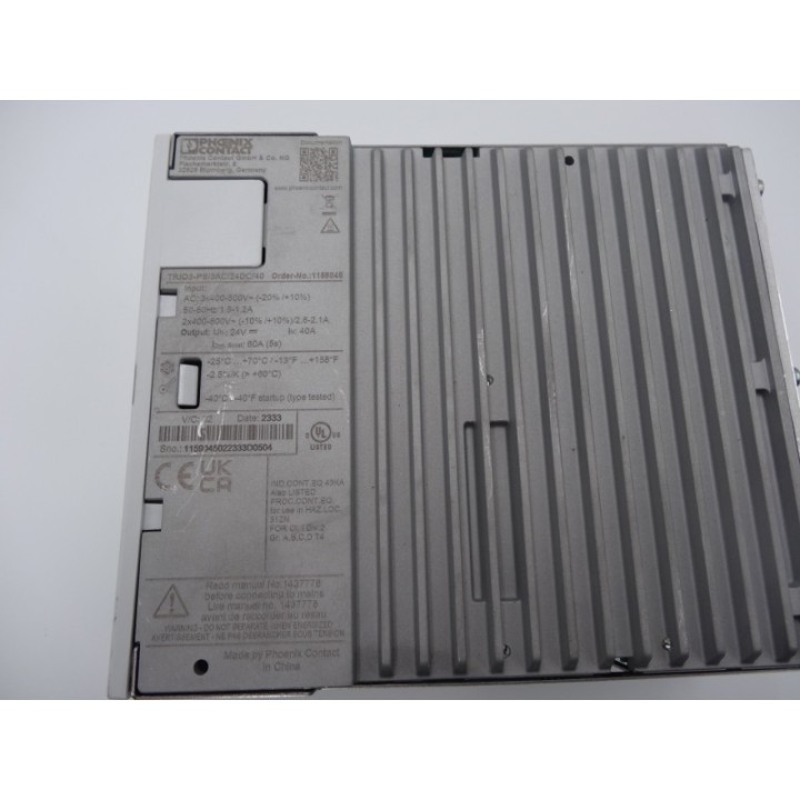  Phoenix Contact Phoenix Contact TRIO3-PS/3AC/24DC/40