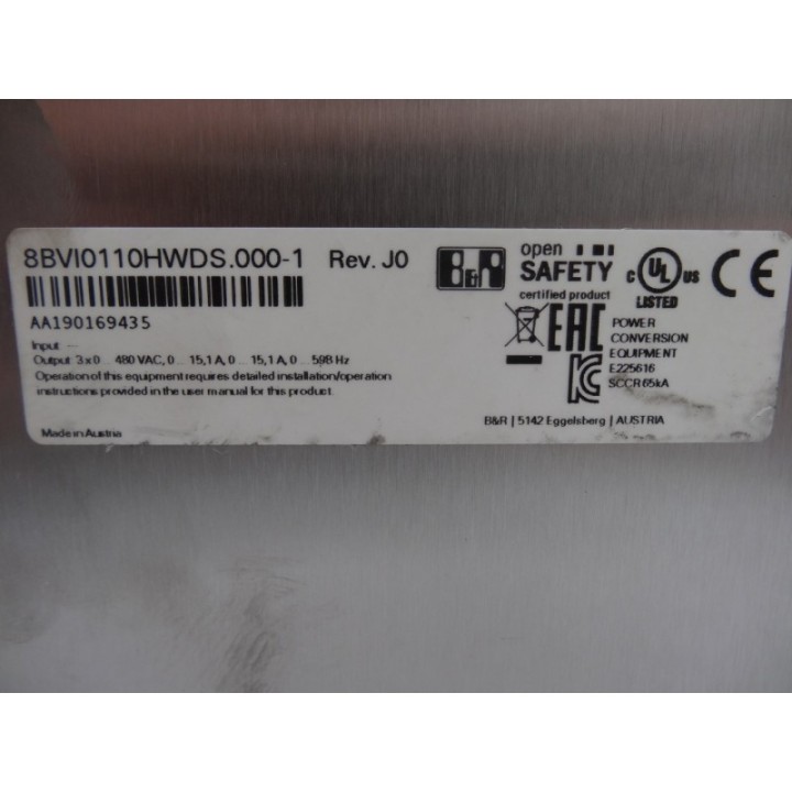 B&R B&R 8BVI0110HWDS.000-1