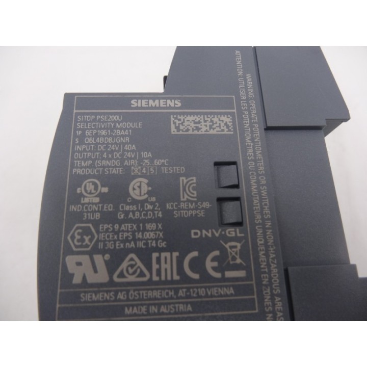 SIEMENS Siemens SITOP PSE200U 6EP 1961-2BA41