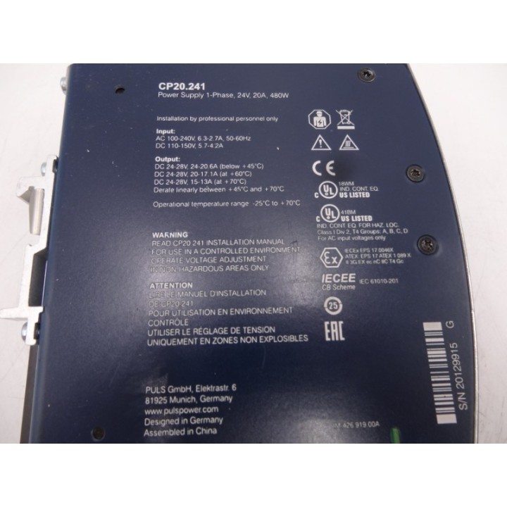 Puls Puls Dimension CP20.241