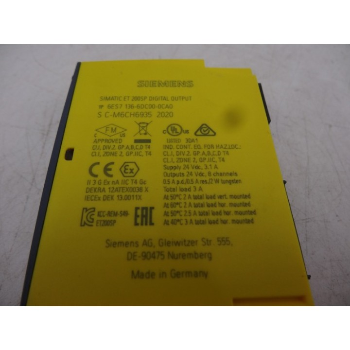 SIEMENS Siemens SIMATIC ET 200SP 6ES7136-6DC00-0CA0