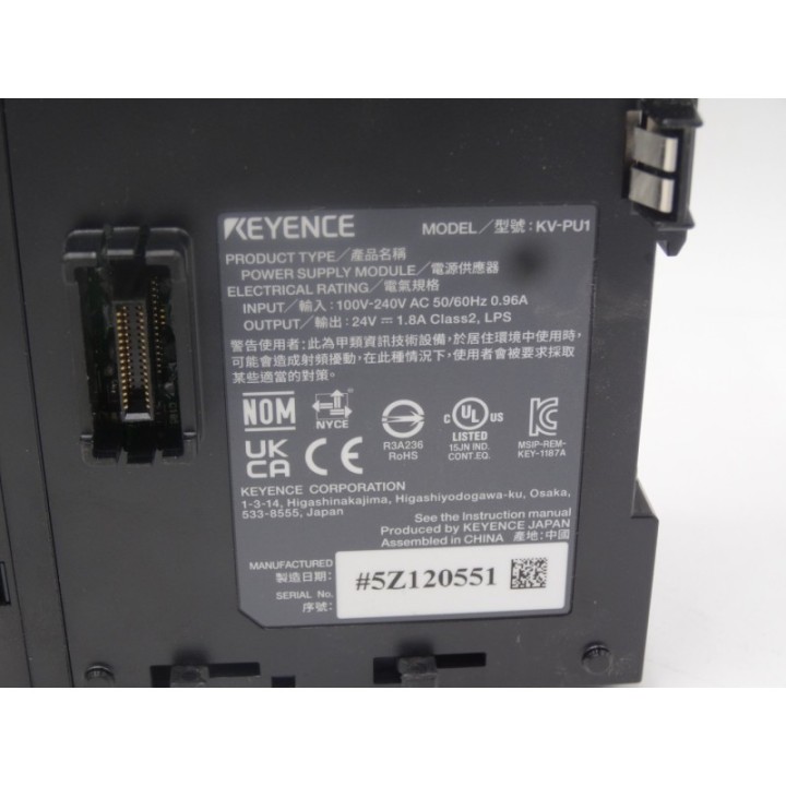KEYENCE KEYENCE CORPORATION KV-PU1