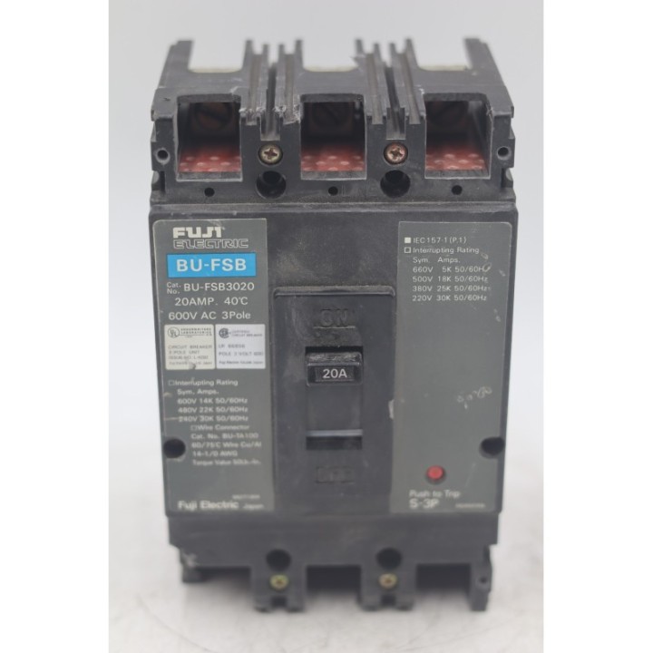 FUJI ELECTRIC Fuji Electric Circuit Breaker BU-FSB BU-FSB3020