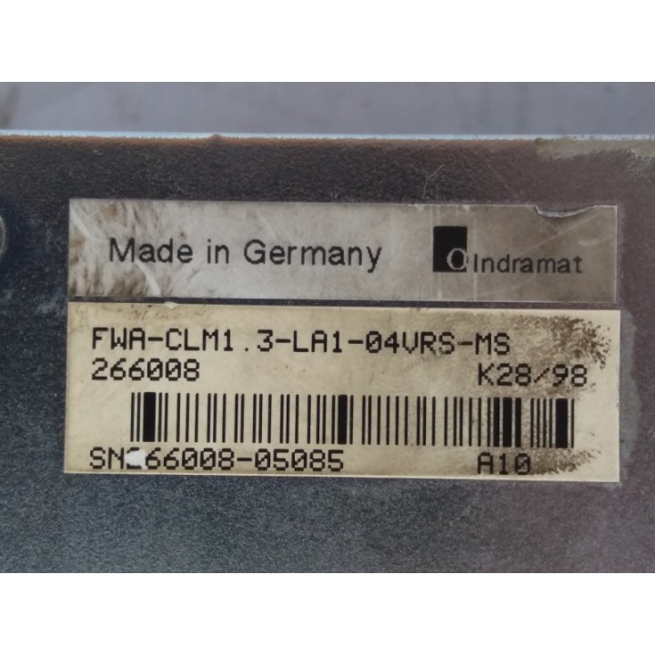 BOSCH REXROTH Indramat Bosch Rexroth FWM-CLM1.3-LA1-04VRS-MS