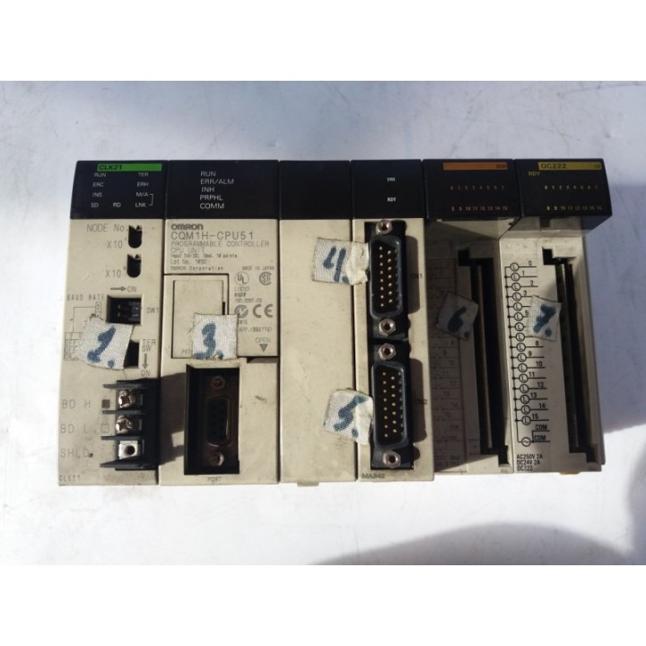 Omron Zestaw Omron CQM1H-CPU51  CQM1-OC222  CQM1H-CLK21