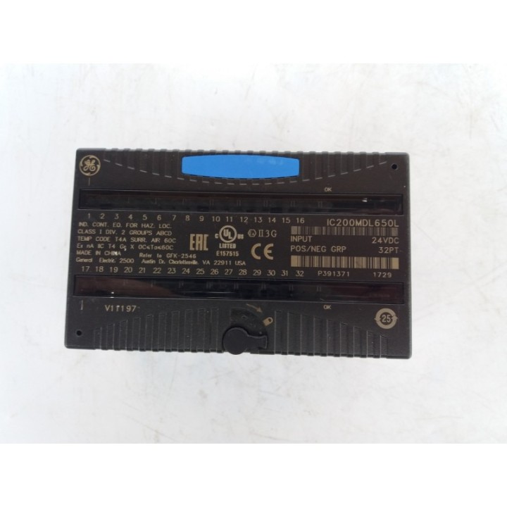 FANUC GE Fanuc Series VersaMax IC200MDL650L