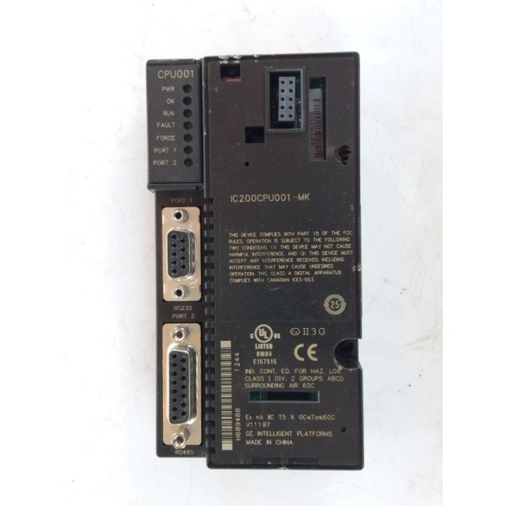 FANUC GE Fanuc Seria VersaMax IC200CPU001-MK