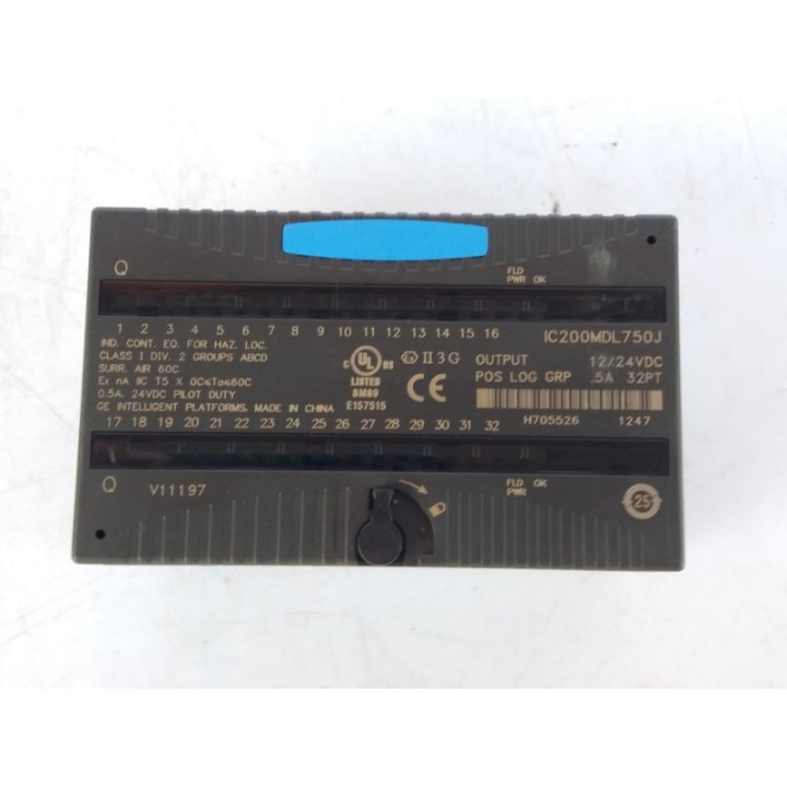 FANUC GE Fanuc Seria VersaMax IC200MDL750J