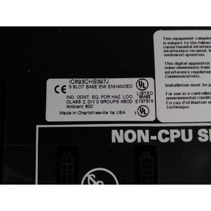 FANUC GE Fanuc Seria 90-30 IC693CHS397J