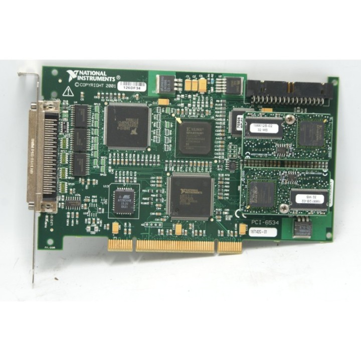 National Instruments National Instruments 126DF34 2x 186612B-02 32MB PCI-6534 187142G-01 TIM2106
