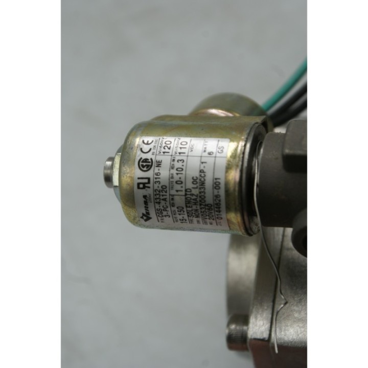 Triac Controls Versa Triac Controls Versa CSF 0120SE CGS-4332-316-NE3-PC-A120 SPDT Valve