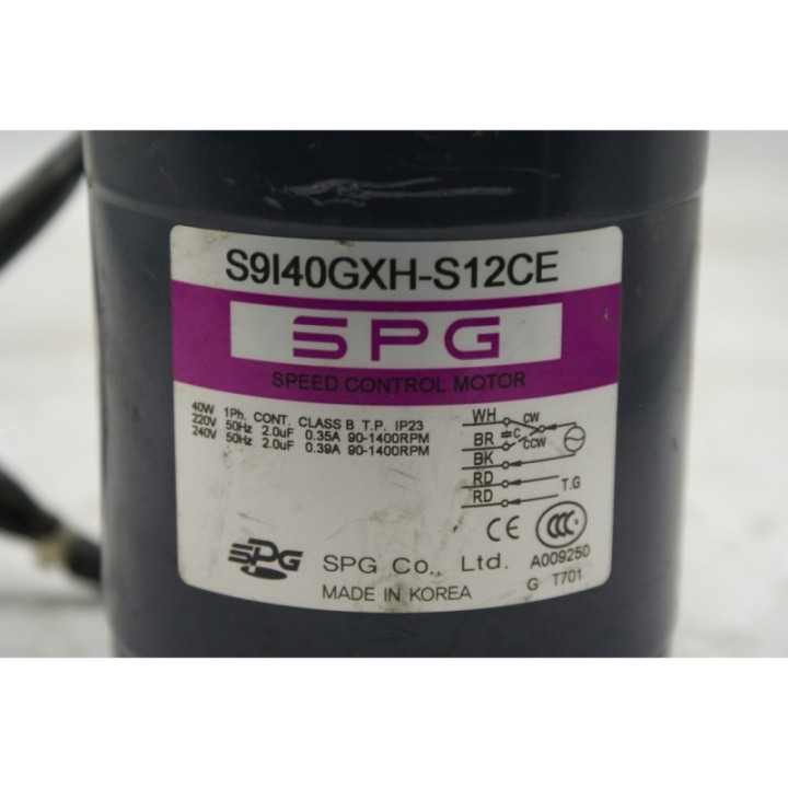 SPG SPG MOTOR S9I40GXH-S12CE