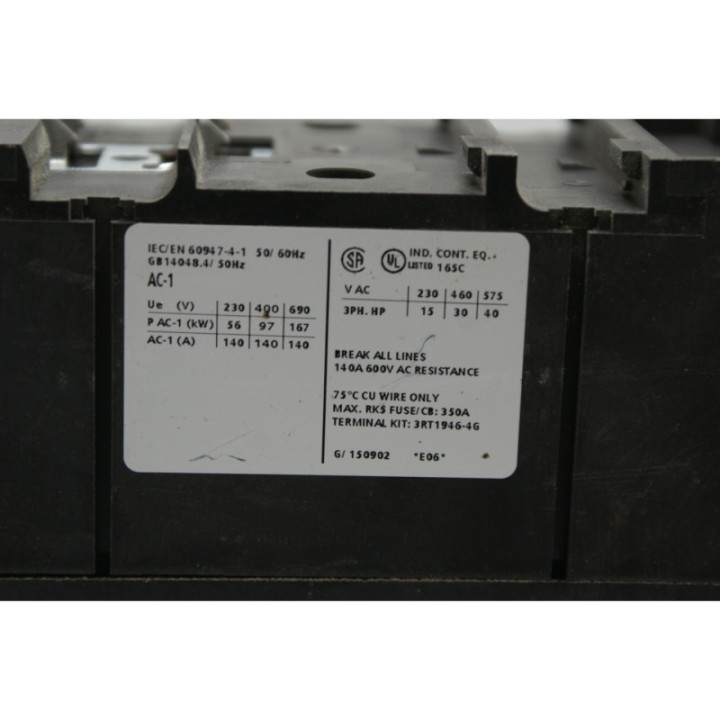 SIEMENS Siemens 3ZX1012-0RT04-1AA1 3RT1446-1BB40