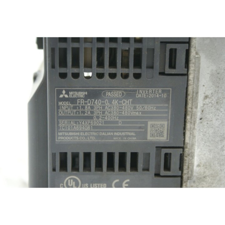 MITSUBISHI ELECTRIC  MITSUBISHI INVERTER FR-D740-0.4K-CHT