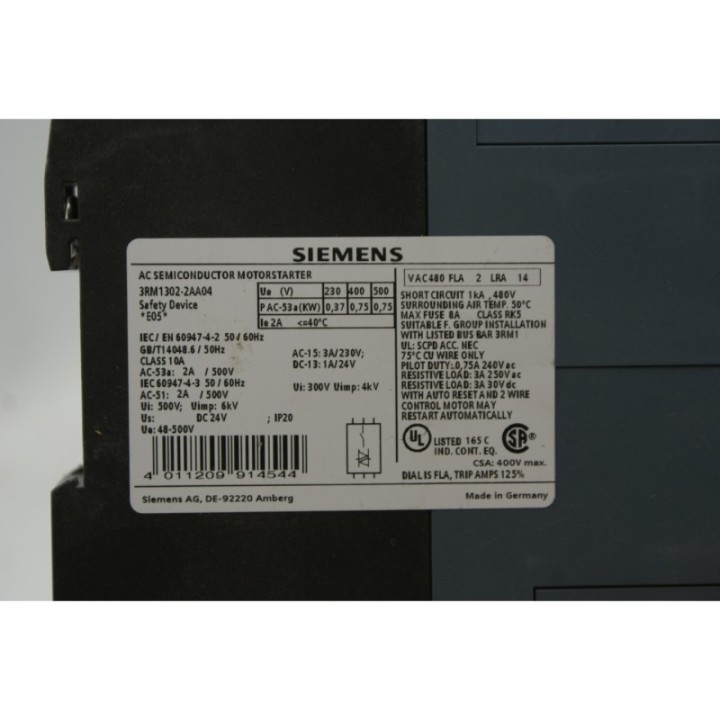 SIEMENS Siemens 1P3RM1302-2AA04-+SG / SG/200128928737