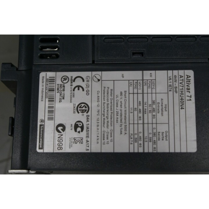SCHNEIDER ELECTRIC  Schneider Electric Altivar 71 ATV71HU40N4