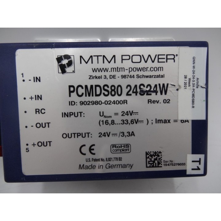 MTM MTM POWER PCMDS80 24S24W