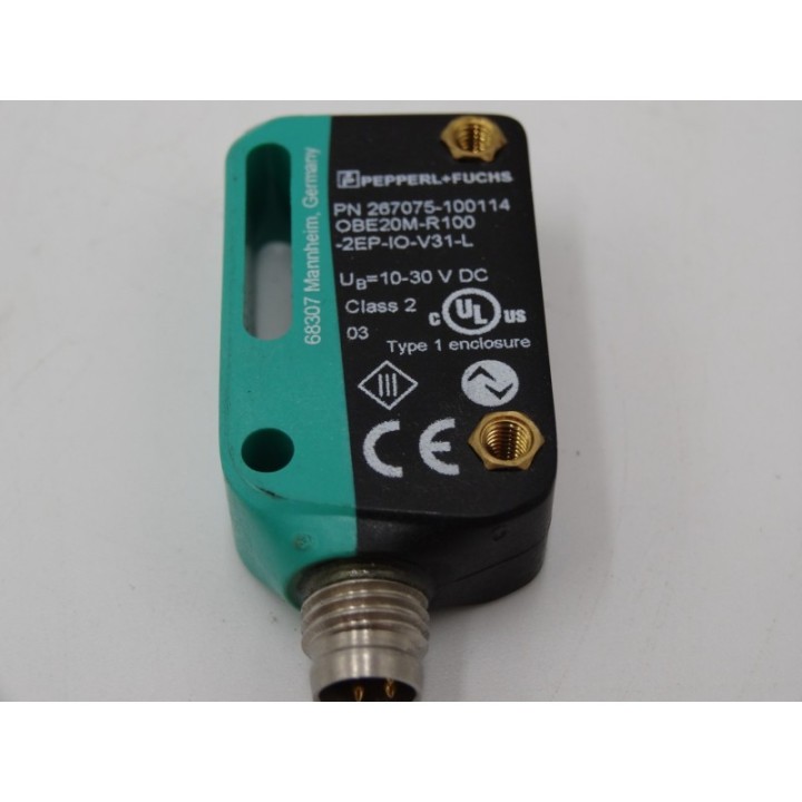 PEPPERL + FUCHS Pepperl+Fuchs OBE20M-R100-2EP-IO-V31-L