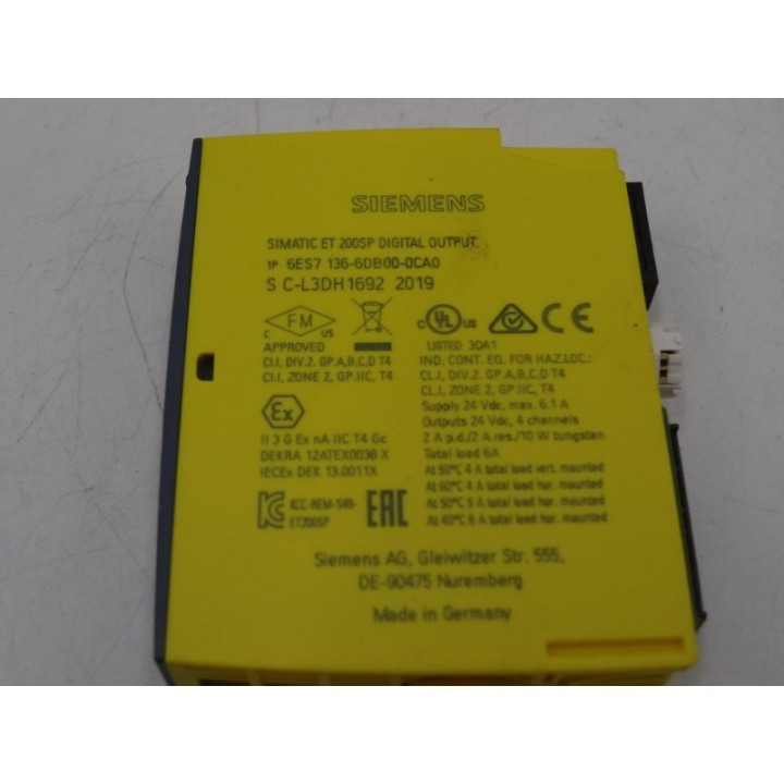 SIEMENS Siemens Simatic 6ES7136-6DB00-0CA0