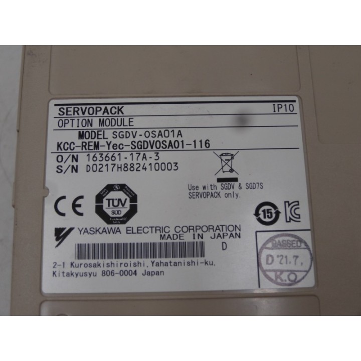 Yaskawa Electric SGD7S-R90AA0A