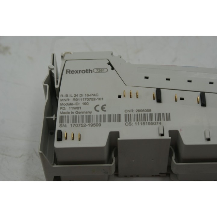 Rexroth Bosch Rexroth 190 R-IB IL 24 DI 16-PAC