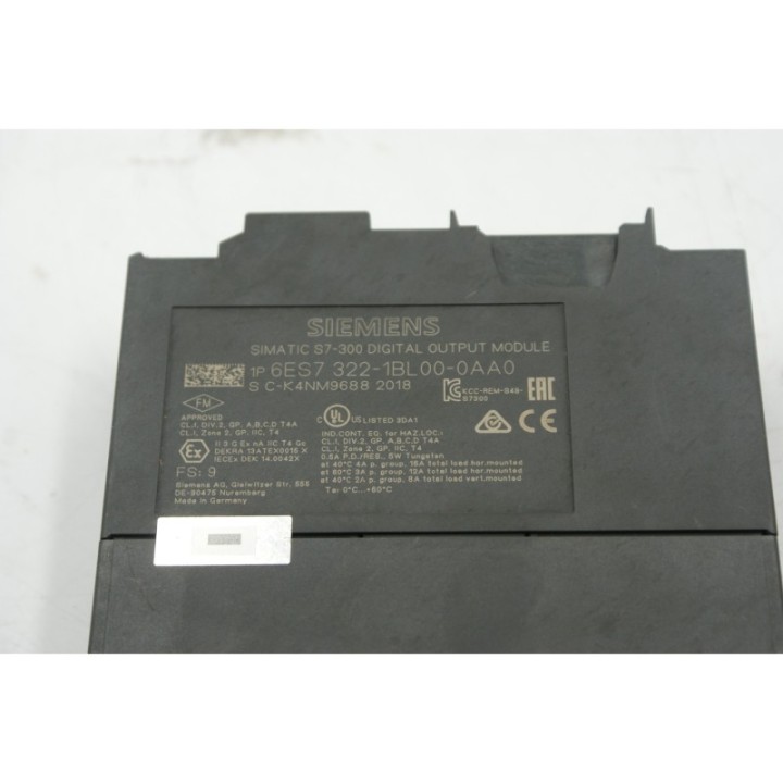 SIEMENS SIEMENS 6ES7 322-1BL00-0AA0
