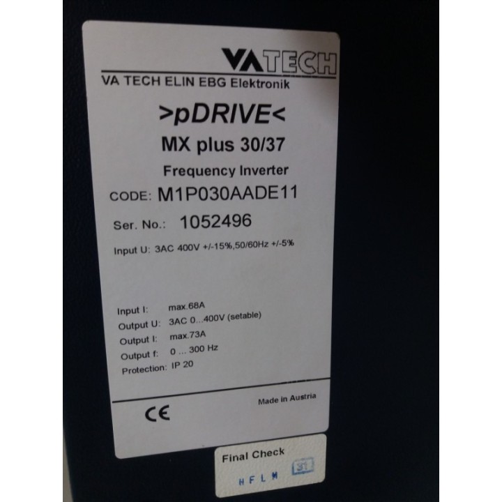 SCHNEIDER ELECTRIC  Schneider Electric PDRIVE MX Plus M1P030AADE11