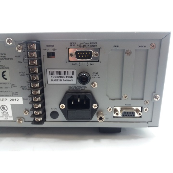 CHROMA Chroma AC DC IR HIPOT TESTER 19052