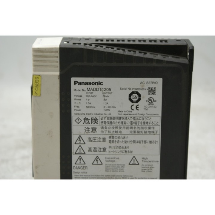 Panasonic Panasonic AC Servo MADDT1205