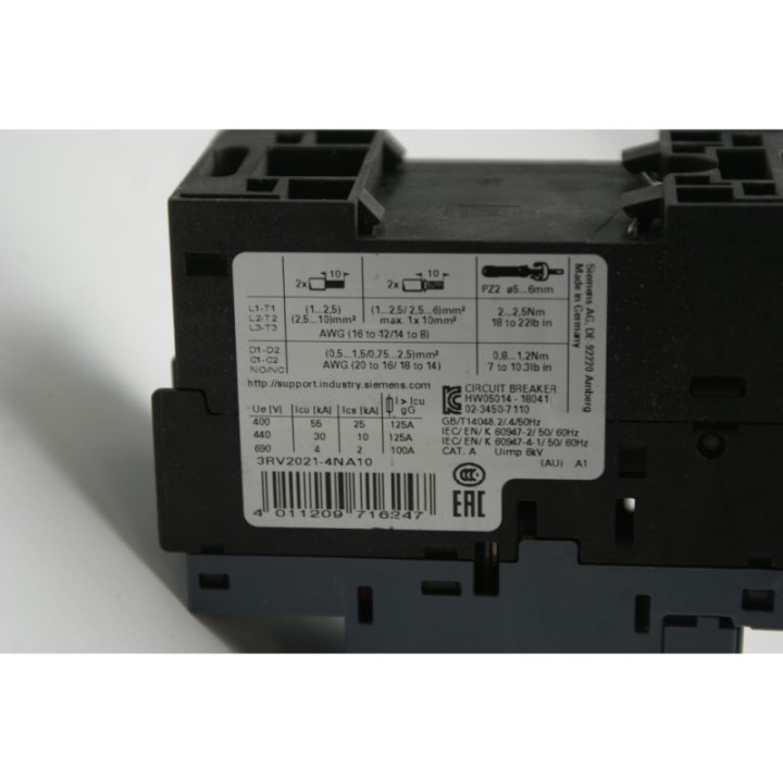 SIEMENS Siemens SIRIUS 3RV2021-4NA10