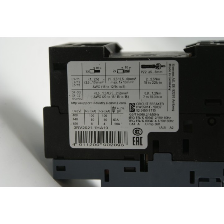 SIEMENS Siemens SIRIUS 3RV2021-1HA10