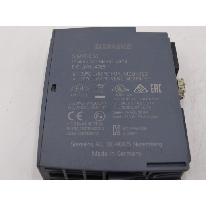 SIEMENS Siemens Simatic S7 6ES7131-6BH01-0BA0