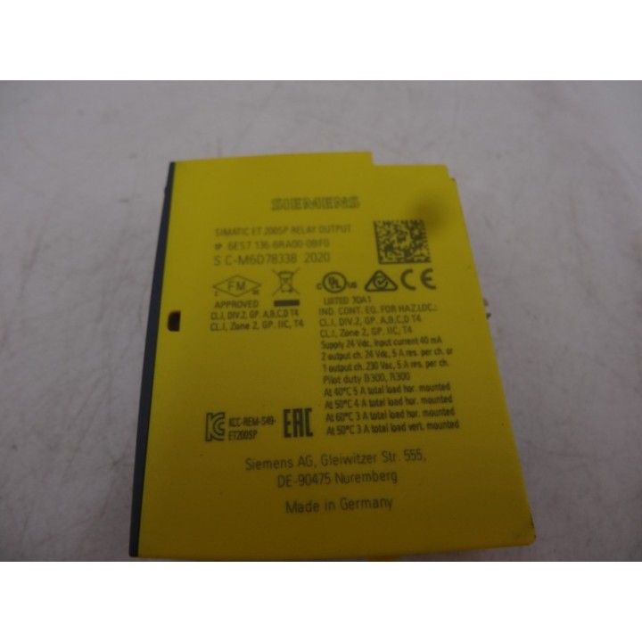 SIEMENS Siemens SIMATIC ET 200SP 6ES7136-6RA00-0BF0