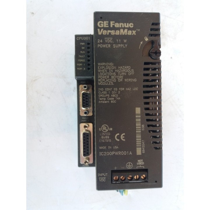 FANUC GE Fanuc Series VersaMax IC200PWR001A