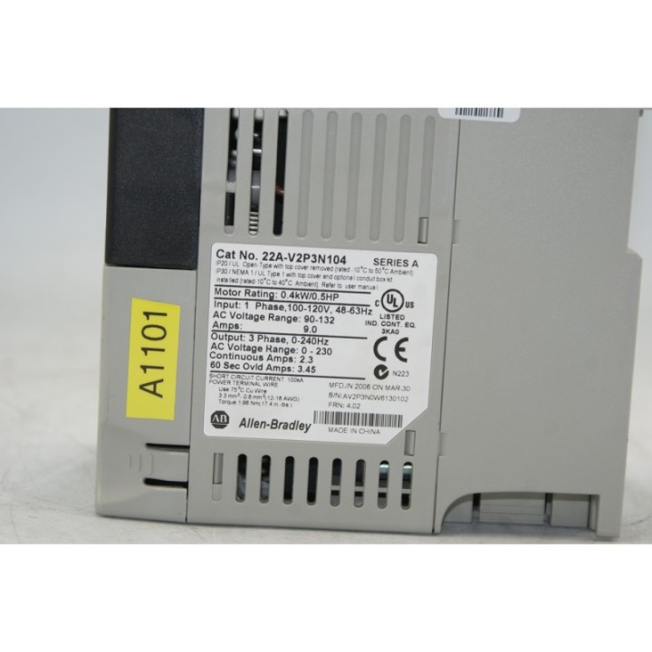 Allen-Bradley ALLEN BRADLEY 22A-V2P3N104