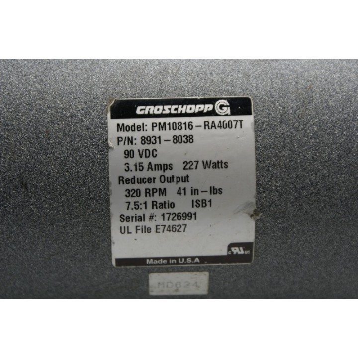 GROSCHOPP GROSCHOPP SERVO PM10816-RA4G07T