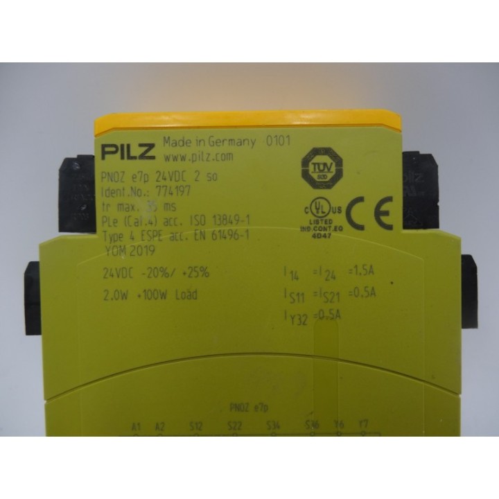 PILZ Pilz PNOZ E7P 24VDC 2 SO