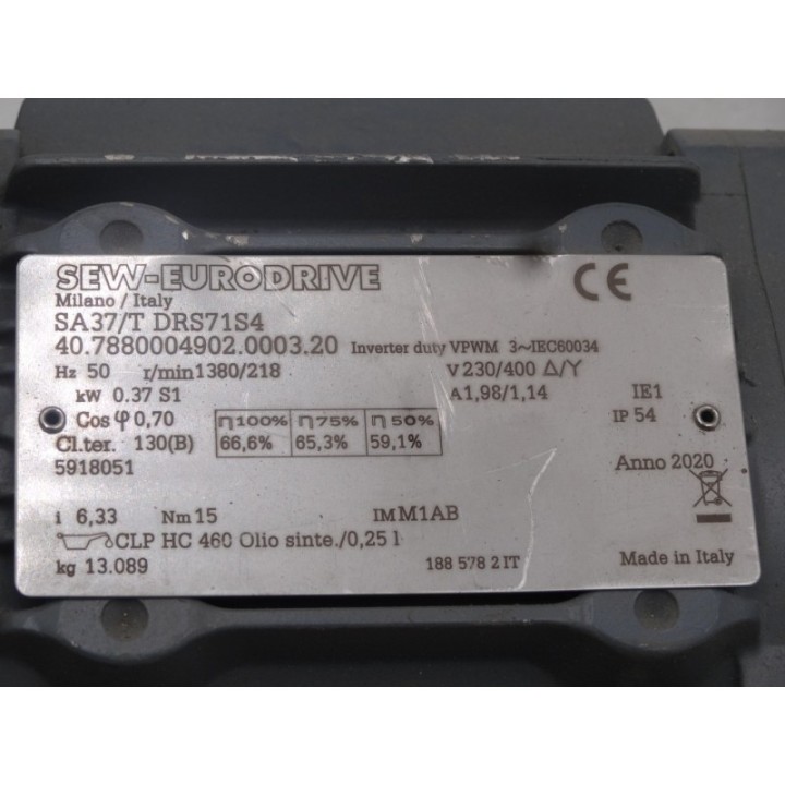 SEW EURODRIVE Sew Eurodrive SA37/T DRS71S4